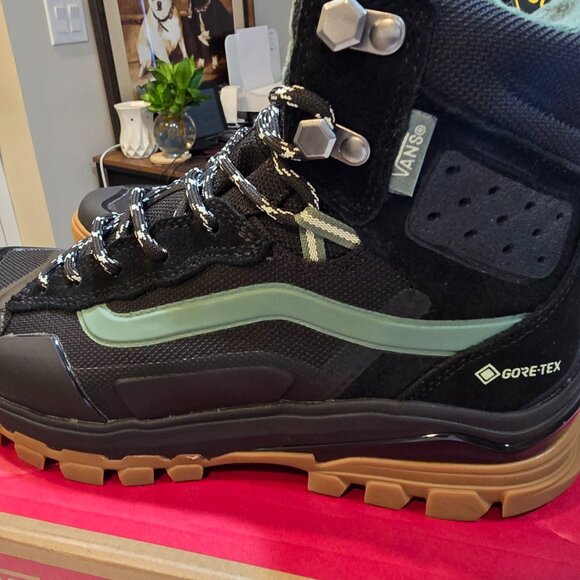 VANS UltraRange EXO Hi Gore-Tex MTE-3 Waterproof Black Duck Green Men's Size 8 - Picture 7 of 10